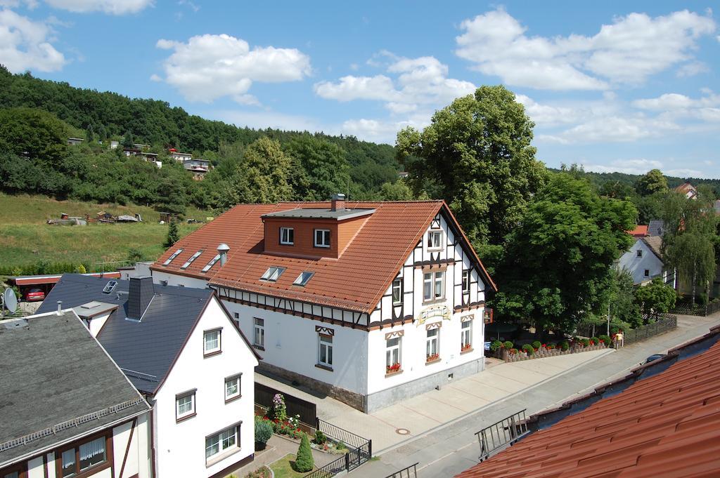 Gasthof Und Pension Frankenthal - Garni Hotel Gera Exterior photo