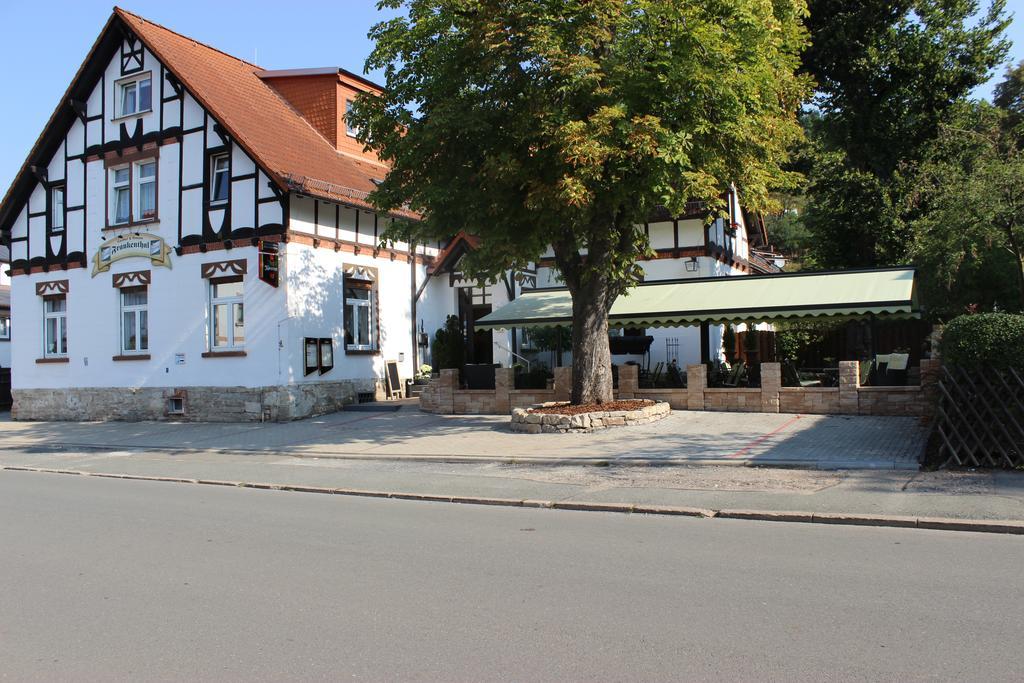 Gasthof Und Pension Frankenthal - Garni Hotel Gera Exterior photo